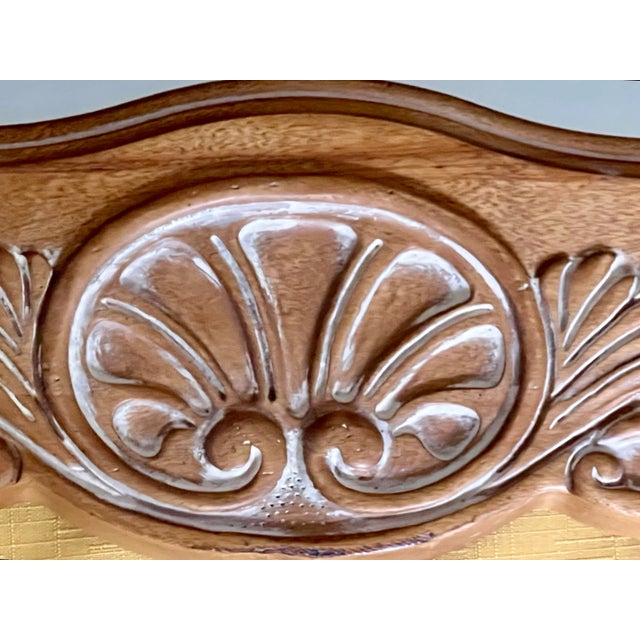 Early 21st Century Early 21th Century Ethan Allen French Country Wall Mirror For Sale - Image 5 of 12