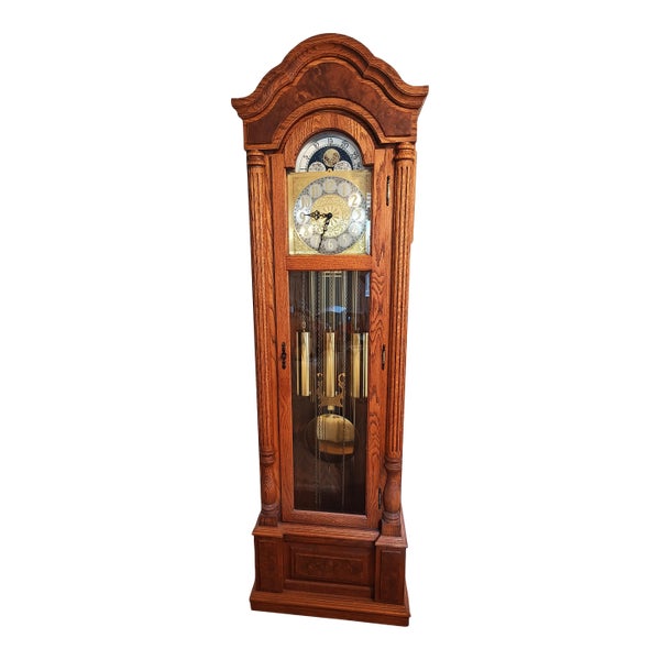EMPEROR CLOCK COMPANY木製柱時計 大型 1980s-emperor-clock-company-