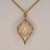 White Ethiopian Opal With Natural Diamond Accents: Solid 14k Gold - Pear Cut 18x13mm For Sale - Image 8 of 8