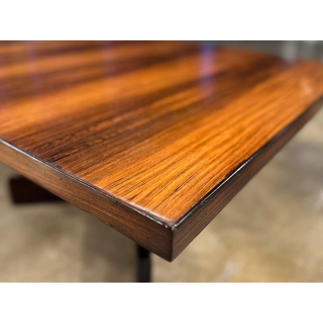 Chanceler Side Tables in Rosewood and Metal, Jorge Zalszupin, 1960s For Sale - Image 13 of 16