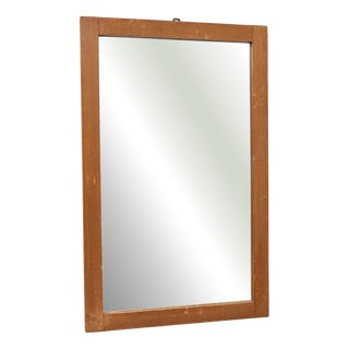Vintage Weathered Mirror, 1940s For Sale