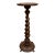 Early 20th Century Barley Twist Pedestal / Plant Stand in Walnut For Sale