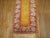 1950s Vintage Bright Yellow Turkish Tulu Runner - 2'6" x 11'10" For Sale - Image 5 of 7