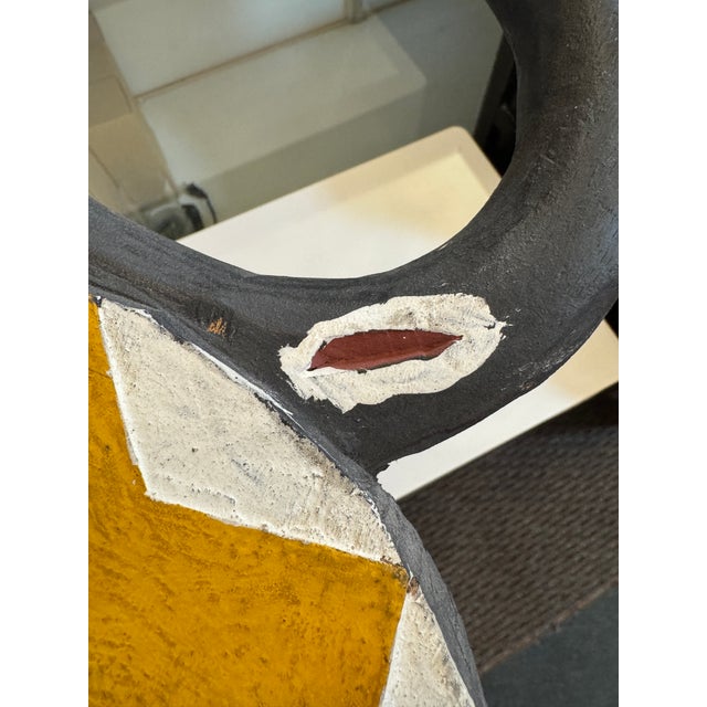 Late 20th Century African Baule Goli Ceremonial Mask For Sale - Image 5 of 12