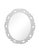 Contemporary Fleur Home Garden District Satsuma Oval Mirror in Graytint, 22x27 For Sale - Image 3 of 3