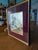 Japanese Vintage Japanese Mixed-Media Chokin Metal Relief Art Plaque Frame Signed Hideaki For Sale - Image 3 of 10