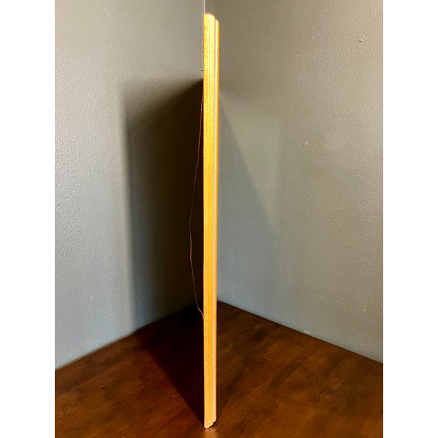 Vintage Framed Artwork Lithograph Reproduction Titled "Tropical Fig Tree" by the American Artist Michael Edward Arth For Sale - Image 18 of 18