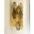 Amber and Fumè Poliedri Murano Glass Wall Sconce in Venini Style by Simoeng for Simoeng For Sale - Image 6 of 8