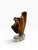 Mid-Century Modern Signed Van Noorden Biomorphic Abstract Alabaster Sculpture on Lucite Base For Sale - Image 4 of 9