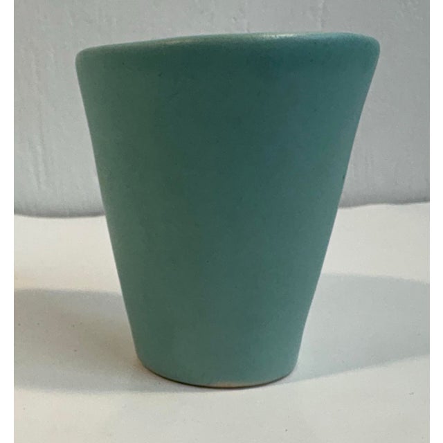 Early 20th Century Rare Camark Pottery Art Deco Decanter and Glass Set For Sale In Dallas - Image 6 of 12