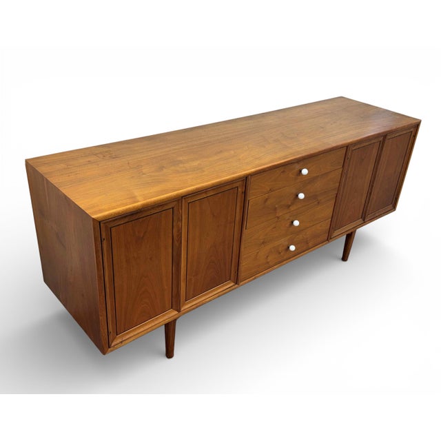 Mid 20th Century Kipp Stewart for Drexel Mid Century Modern Declaration Credenza or Buffet For Sale - Image 5 of 18