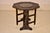 Early 18th Century English Oak Hand-Carved Gate Leg For Sale - Image 9 of 14