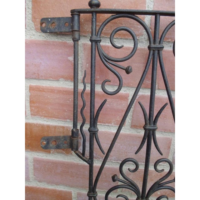 Antique Communion Rail from Monastery Chapel, 1890s, Set of 2 For Sale - Image 10 of 15