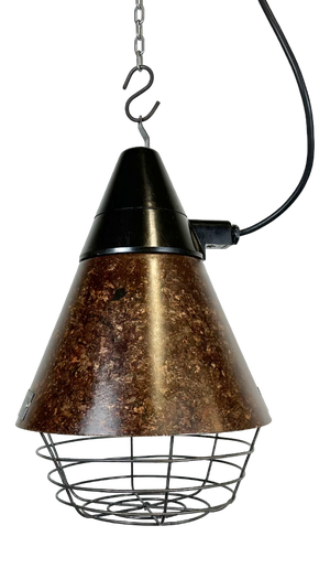 Industrial Brown Bakelite Pendant Light from VEB Narva, 1960s