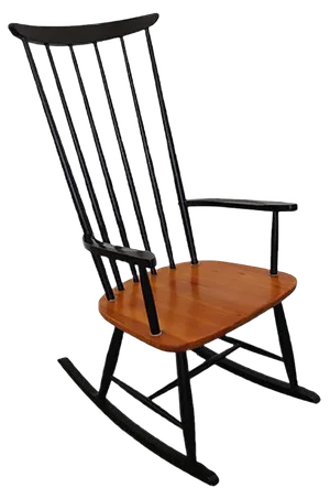Mid-Century Rocking Chair by Ilmari Tapiovaara, 1960s