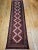 Vintage Persian Malayer Runner, Handwoven Rug in Geometric Pattern, Ivory & Red, 3’ X 10’ For Sale In Chicago - Image 6 of 12