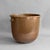Large Copper Cauldron with single brass handle. U.K circa 1900.