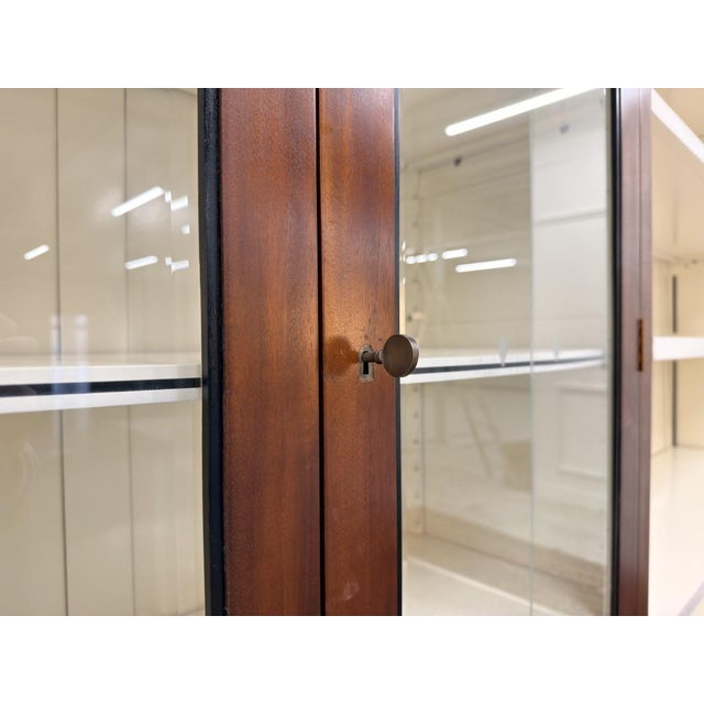 Large English Art Deco Bookcase For Sale - Image 16 of 18