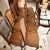 Wood Set of 12 Caned Dining Chairs For Sale - Image 7 of 14