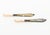 Late 19th Century Pair of Victorian Silver Plate and Mother-of-Pearl Fish Knives For Sale - Image 5 of 13