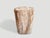 2020s Andrianna Shamaris Coral Toned High Quality Petrified Wood Side Table For Sale - Image 5 of 6