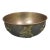 1960s Hong Kong Brass Centerpiece Bowl With Auspicious Characters For Sale