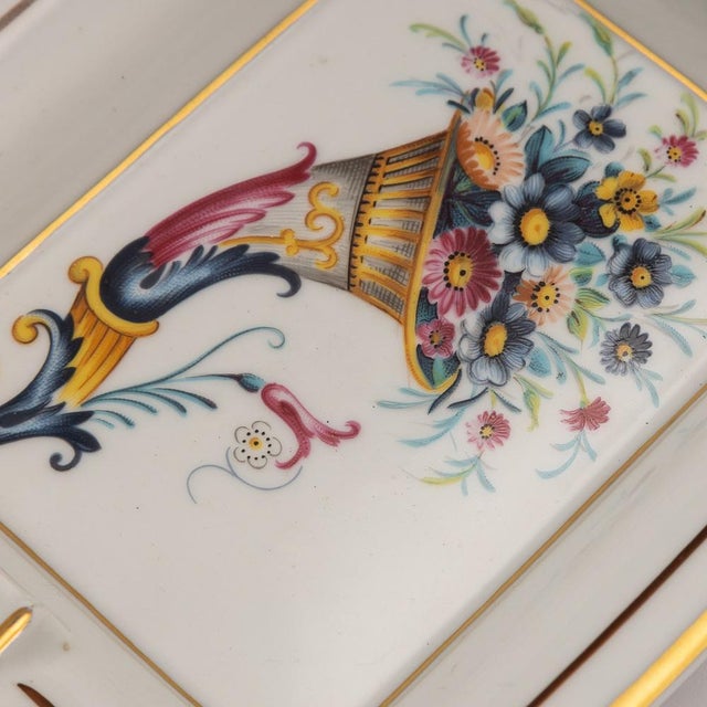 Ceramic 20th Century French Ceramic Ash Tray by Hermes from Hermès, 1980s For Sale - Image 7 of 12