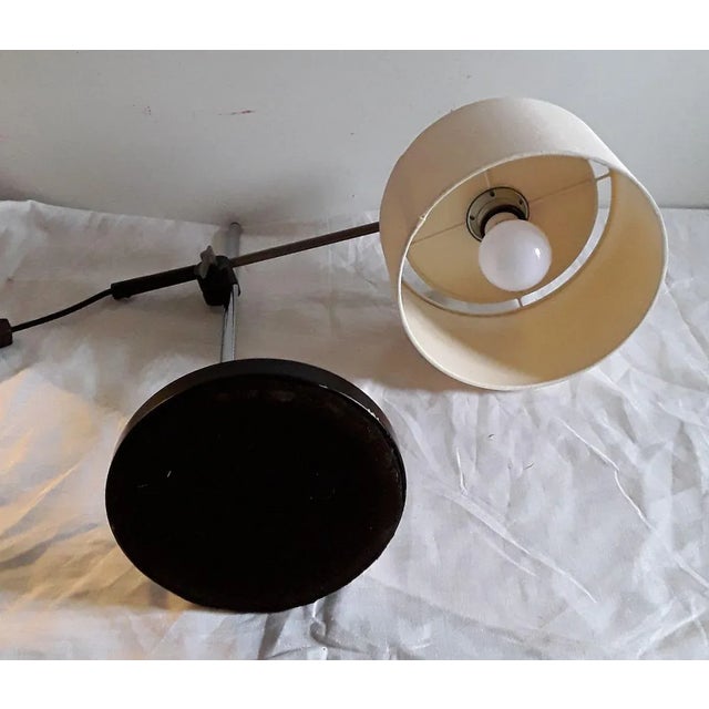 Adjustable Table Lamp with Chromed Metal Frame, 1970s For Sale - Image 6 of 7