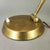 Brass and Satin Glass Desk Lamp, 1950s For Sale - Image 6 of 8