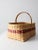 Farmhouse Vintage Splint Weave Basket For Sale - Image 3 of 13