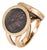 C1970 Vintage Double Ancient Coin Ring 14k Yellow Gold Sz 5.5 Fine Jewelry For Sale