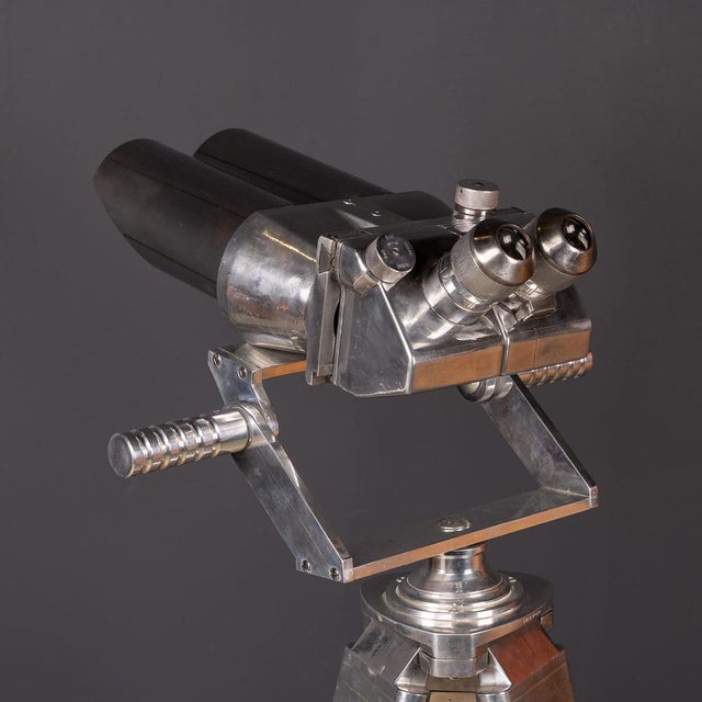 Vintage German Anti-Aircraft Binoculars by Joseph Schneider, 1940s For Sale - Image 6 of 18