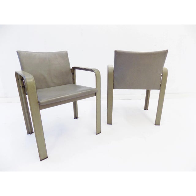 Matteo Grassi Set of Gulf of the Poets Dining Chairs by Toussaint for Matteo Grassi, 1970s For Sale - Image 4 of 18