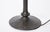 Art Deco Vintage Giacometti-Style Hammered Bronze Table Lamp For Sale - Image 3 of 6
