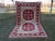 Beautiful geometrical design Turkish rug with light colors and geometrical design. Wool velvet on wool foundation. Hand...