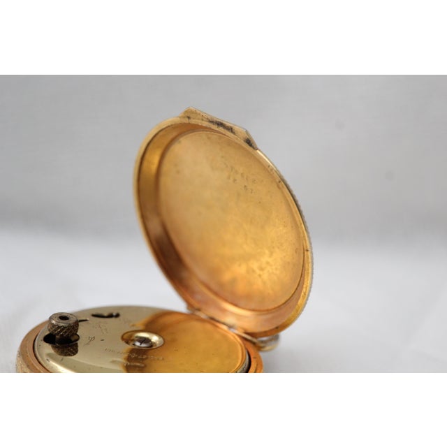Swiss Gold Pocket Watch, 1920s For Sale - Image 16 of 18