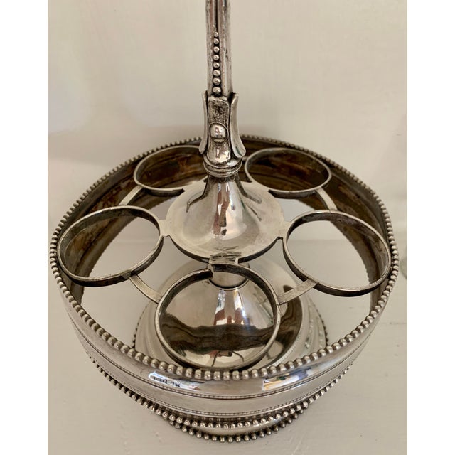 Silver Silver Plate Grande Caster Cruet Set - Set of 11 Pieces For Sale - Image 8 of 10