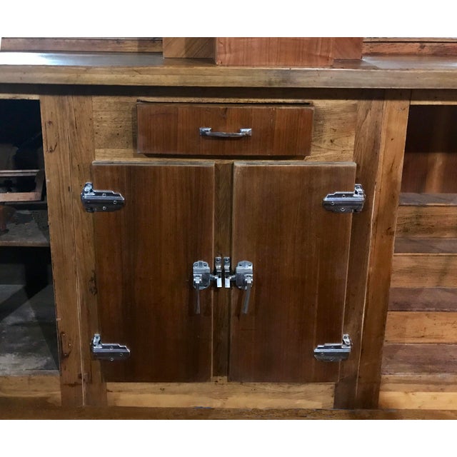 Wood Art Deco Bar - Mid 20th Century For Sale - Image 7 of 11