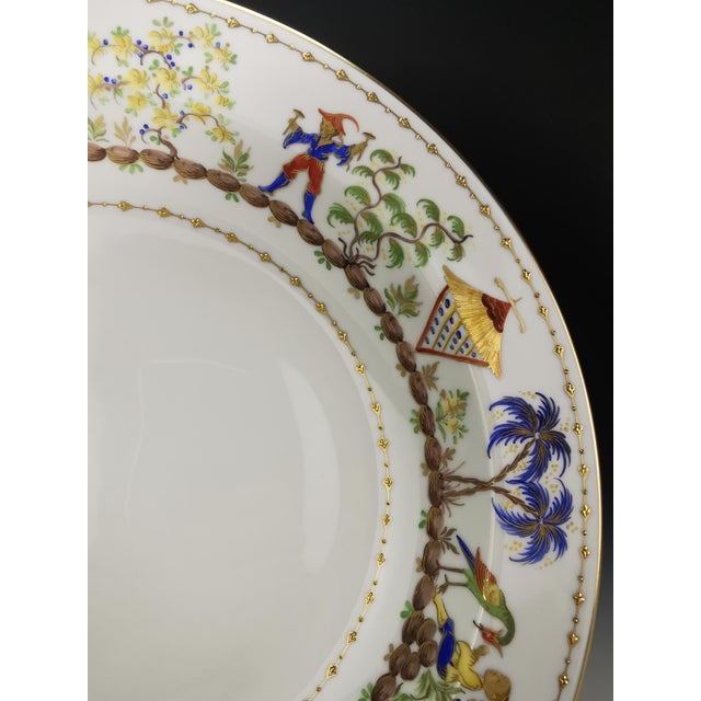 Chinese Circus Deep Serving Dish by Camille Le Tallec for Tiffany & Co., 1987 For Sale - Image 3 of 13