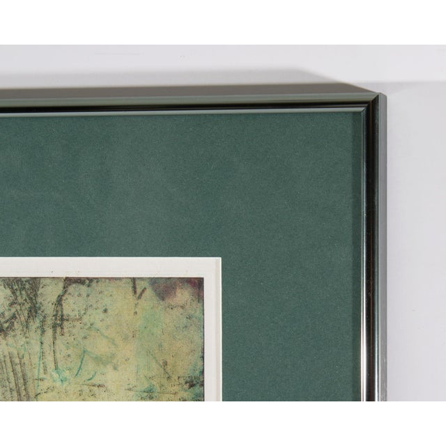 Japanese 1989 “Rose Man” Intaglio Print by Yuji Hiratsuka For Sale - Image 3 of 9