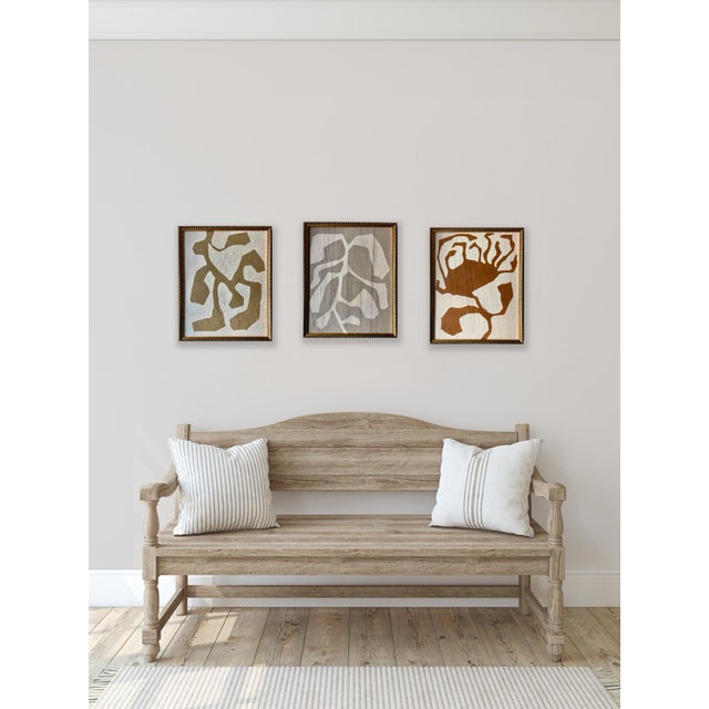 Contemporary 2025 "Ramoscello" Contemporary Abstract Painting on Canvas by r.k. Red For Sale - Image 3 of 5