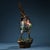 Vintage Chinese Cloisonné Enamel & Gilt Bronze Rooster Sculpture on Stand For Sale In Los Angeles - Image 6 of 10