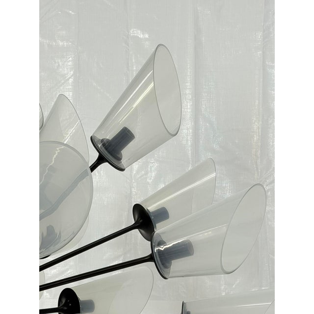 48 Arm Sputnik Chandelier by Remains Lighting, Bronzed Finish, American Modern For Sale - Image 12 of 18