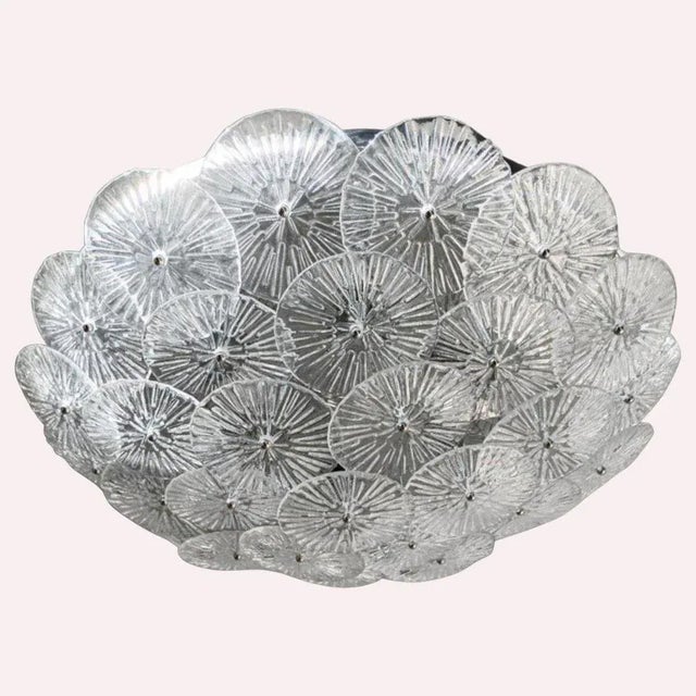 21st Century Loto Flush Mount by Fabio Ltd For Sale - Image 11 of 12