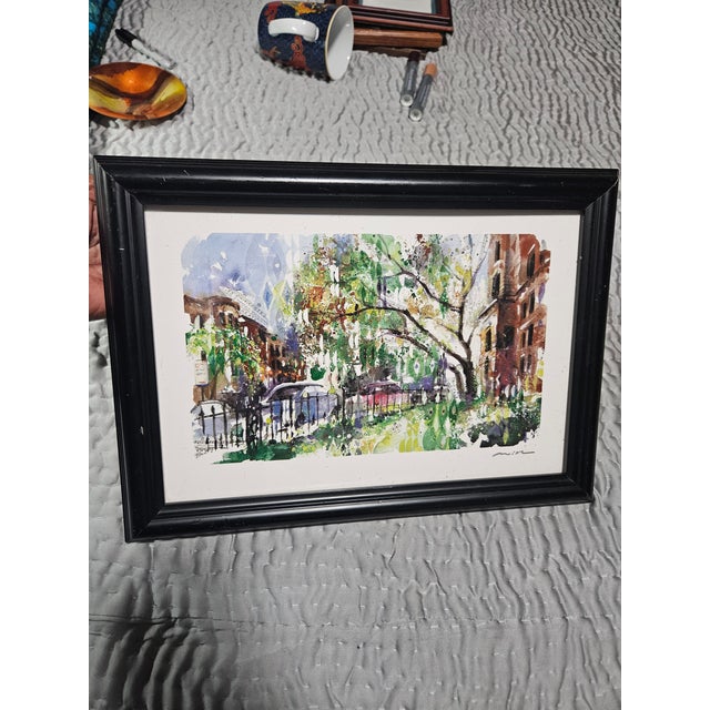 Vintage Commonwealth in Bloom” by Misha Lenn - Seriolithograph w/ COA