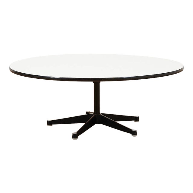 Vintage Coffee Table in Polished Cast Aluminum by Ray and Charles Eames for Vitra, 1958 For Sale