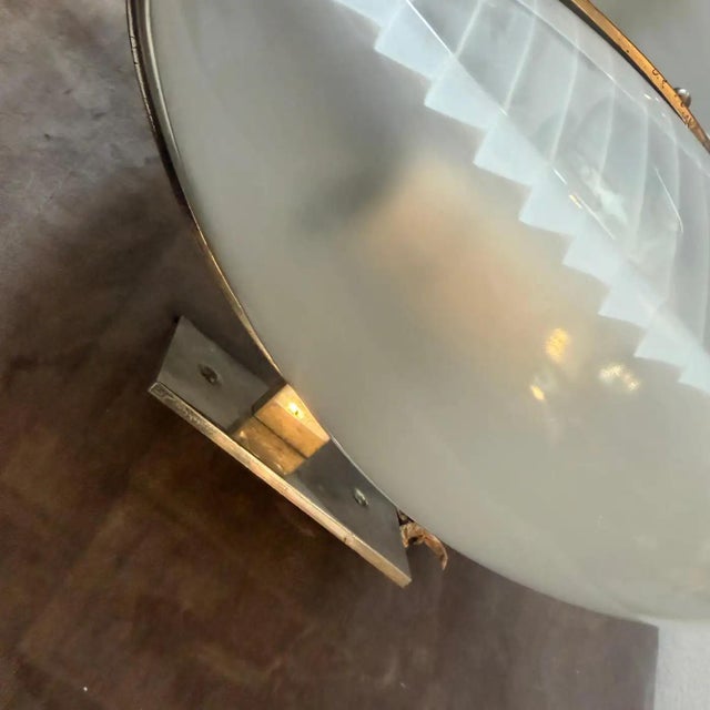 Mid-Century Modern 1961 Set of Two Space Age Lambda Wall Sconces by Vico Magistretti for Artemide For Sale - Image 3 of 16