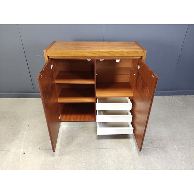 1970s Vintage Brutalist Bar Cabinet, 1970s For Sale - Image 5 of 11