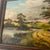 20th Century European School Oil on Board by r.h. Crachler Depicting Bucolic Landscape Signed Framed For Sale - Image 4 of 8