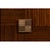 Contemporary Parquet Sideboard, 86" - Warm Brown Walnut with Square Brass-Tone Pulls For Sale - Image 9 of 12